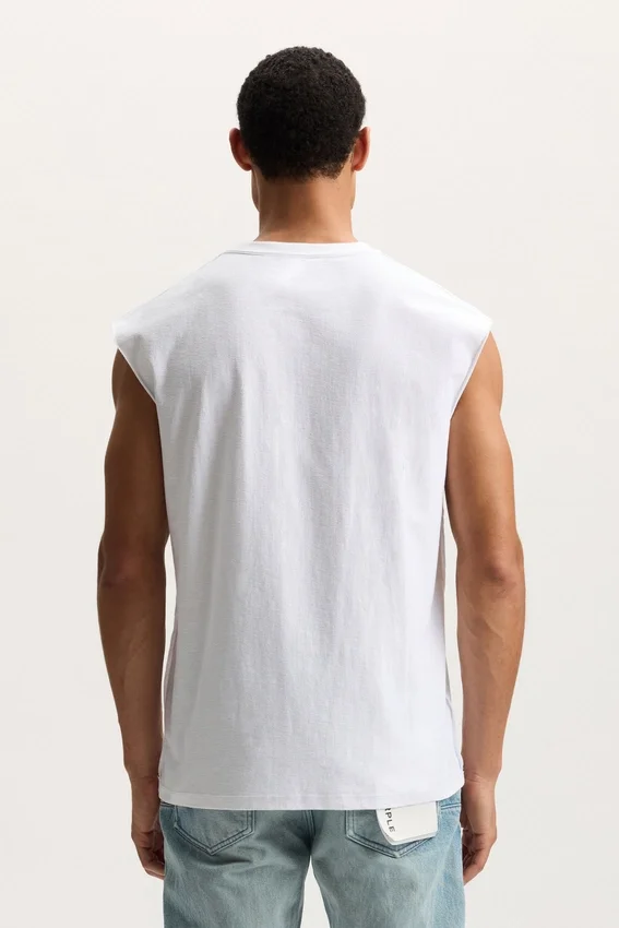 Beaded Wordmark Tank Top