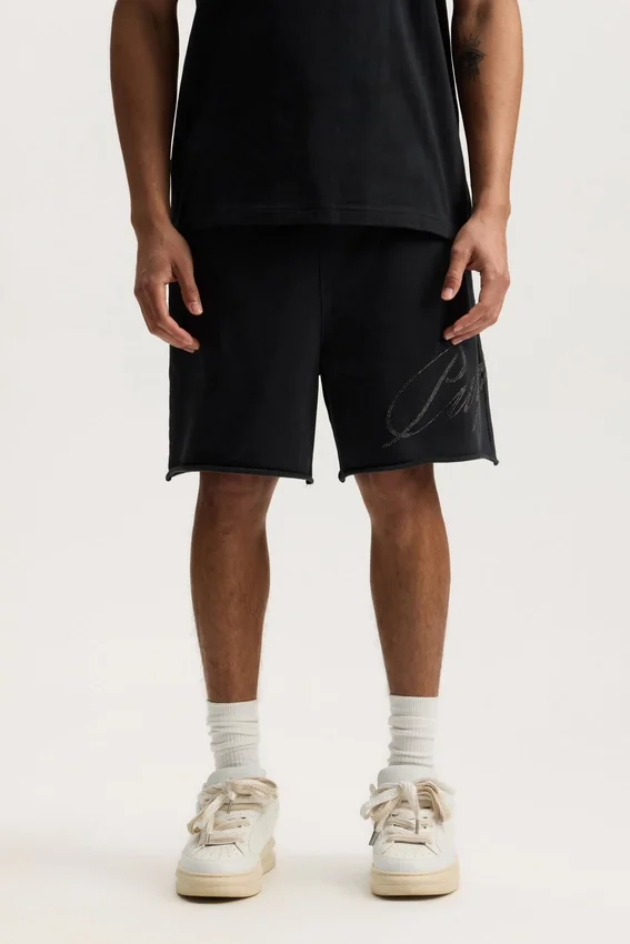 Crystal Slanted Script Short