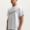 Crystal Slanted Script Tee