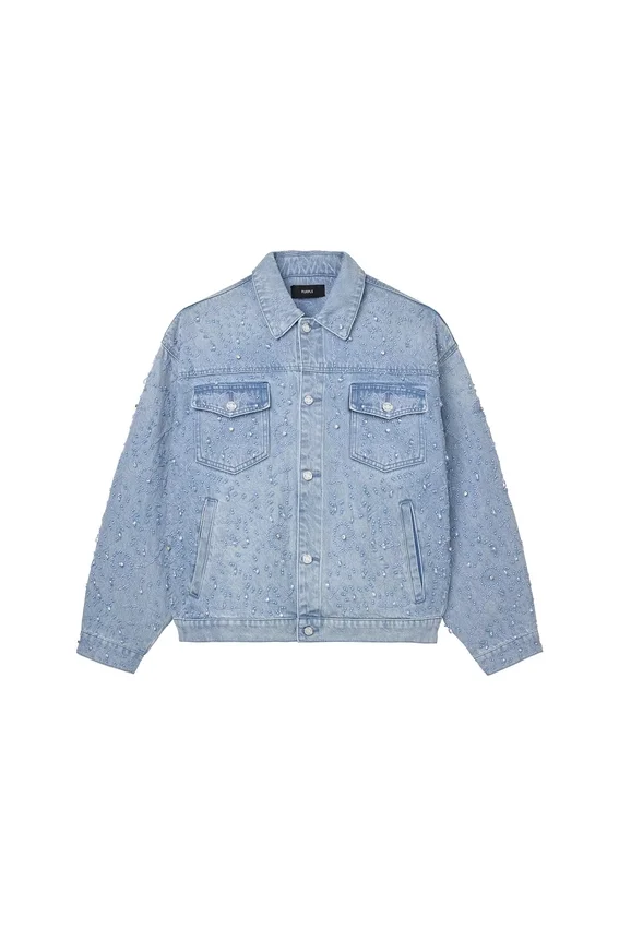 Embellished Trucker Jacket