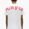 Half & Half Wordmark Tee