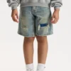 Kids' Faros Rip Patched Shorts