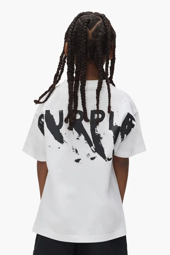 Kids' Painted Wordmark Tee
