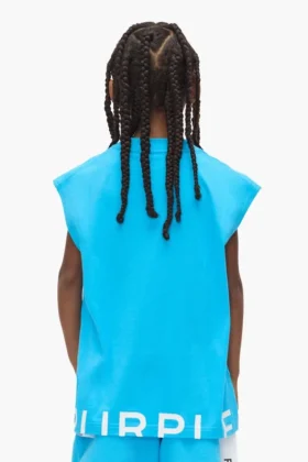 Kids’ Wordmark Cut Tank Top
