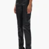 Leather 5 Pocket Pant
