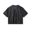 Leather Mesh Tee