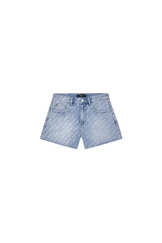 Logo Bling Cut Off Short