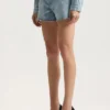 Logo Bling Cut Off Short