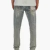 P001 Light Indigo Paint Blowout