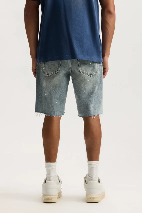 P059 Painterly Rip Short