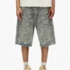 P070 Hand Beaded & Crystal Embellished Short