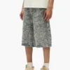 P070 Hand Beaded & Crystal Embellished Short