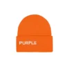 P921 ACRYLIC CUFFED BEANIE - Orange