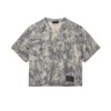 Painted Camo Leather Tee