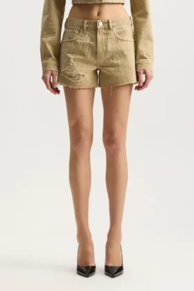 Radial Bling Cut Off Short