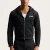 Script Zip Up Hoodie