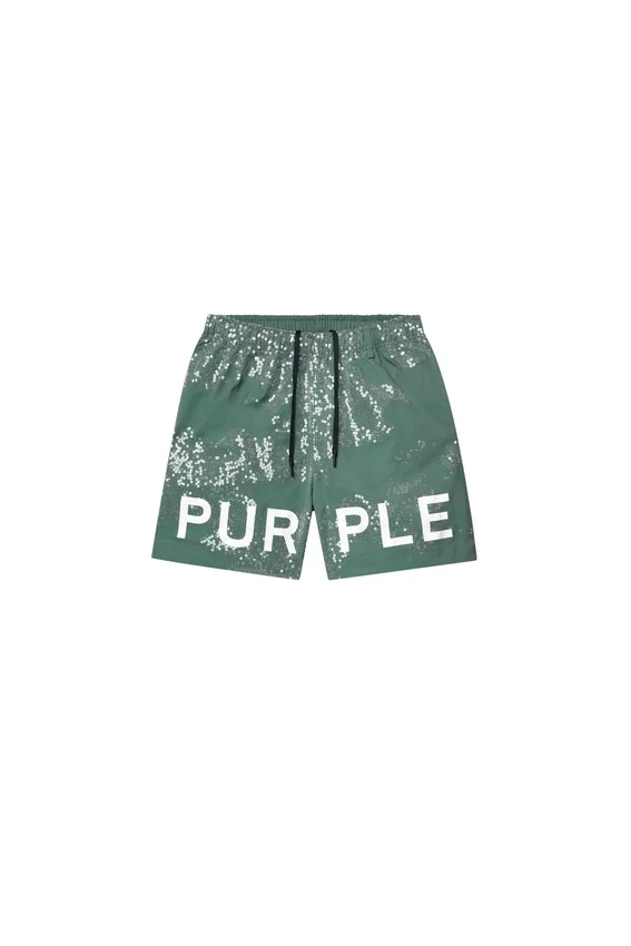 Sequin Camouflage All Around Short