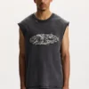 Sequin Script Tank Top