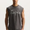 Voltage Script Tank Top