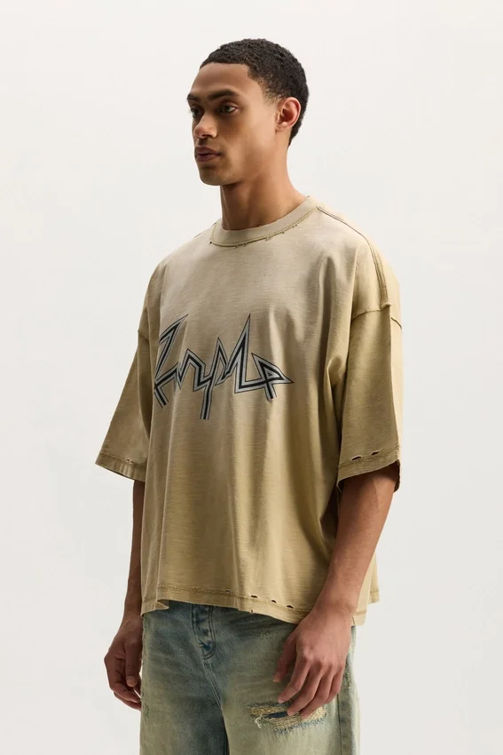 Voltage Script Tee