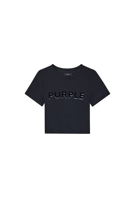 Wordmark Applique Rib Baby Tee