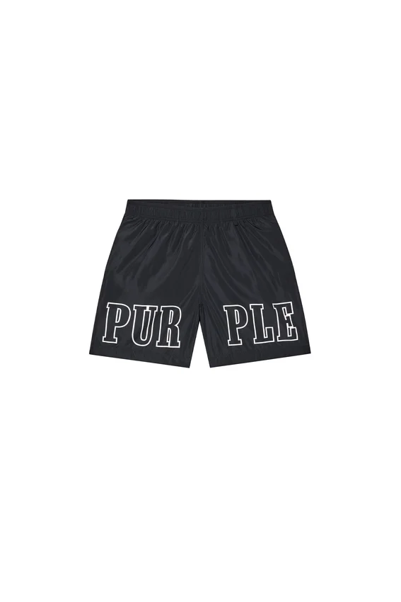 Wordmark Outline Swim Short