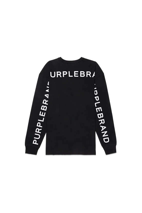 Wordmark Repeat Long Sleeve T-Shirt
