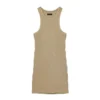 Wordmark Rib Cut Out Dress