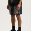 Worn Crystals All Around Short