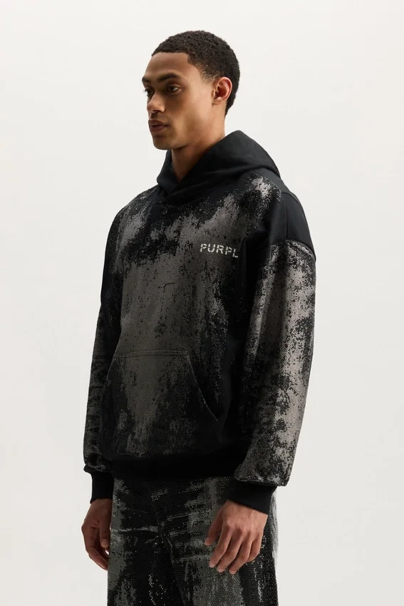 Worn Crystals Hoodie