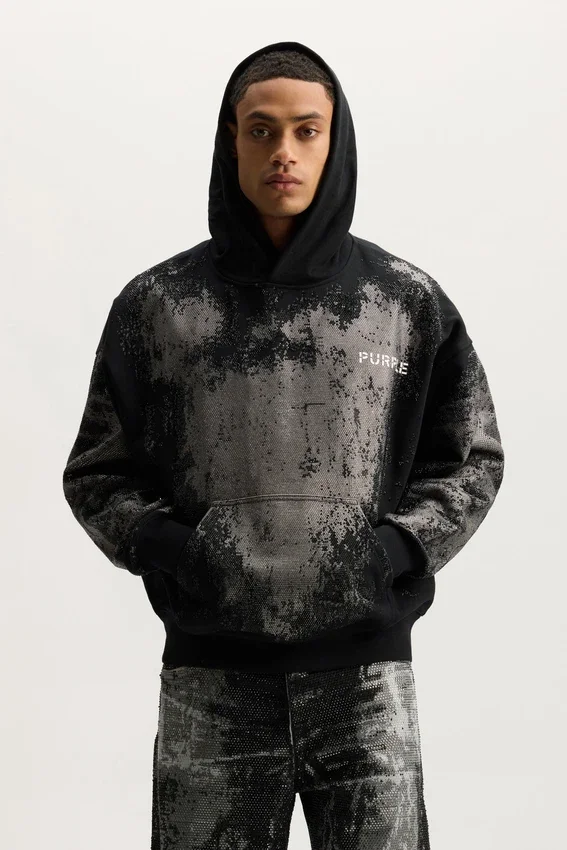 Worn Crystals Hoodie