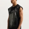 Worn Crystals Tank Top